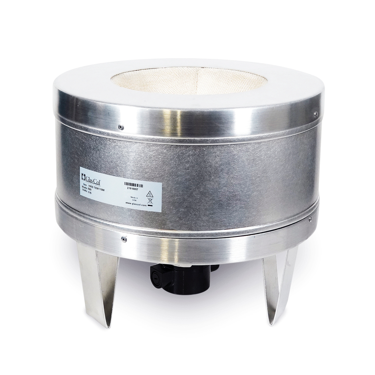 Glas-Col 100D-TEM110M 2L Heating Stirrer Mantle - 110V - 400°C - USA Made Questions & Answers