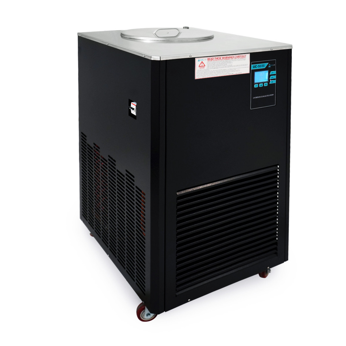 Recertified USA Lab -30°C 50L Recirculating Chiller UC-50/30 30L/Min - Grade C Questions & Answers