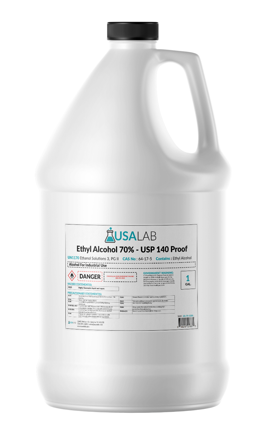 Is ethyl alcohol 70% the same as ethanol 70 % for laboratory work  dealing with plant tissue culture.