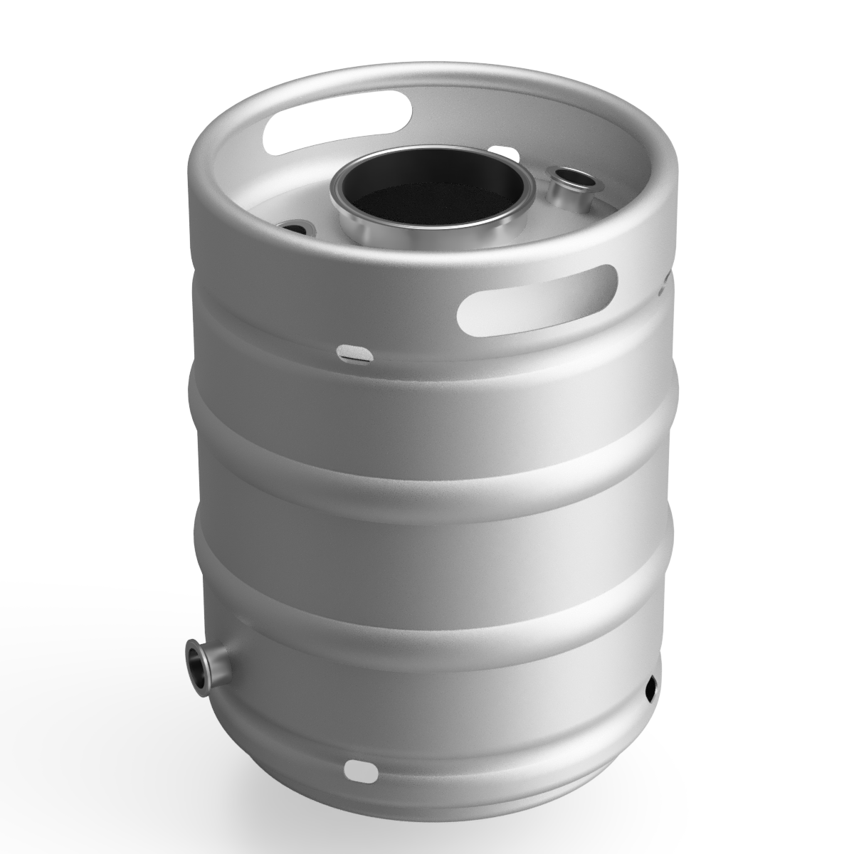 Can it be ordered with 2 additional  2" TC ports added to the bottom for use with a heating element and site glass?