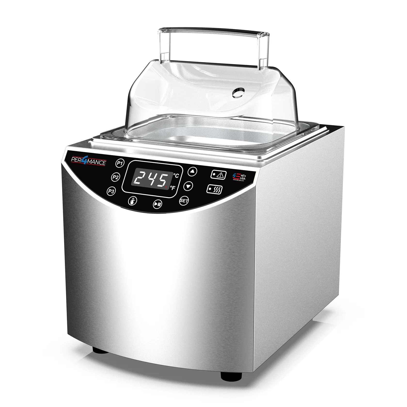For the 5L water bath, is there two tubs each at 2.5L or one 5L tub?