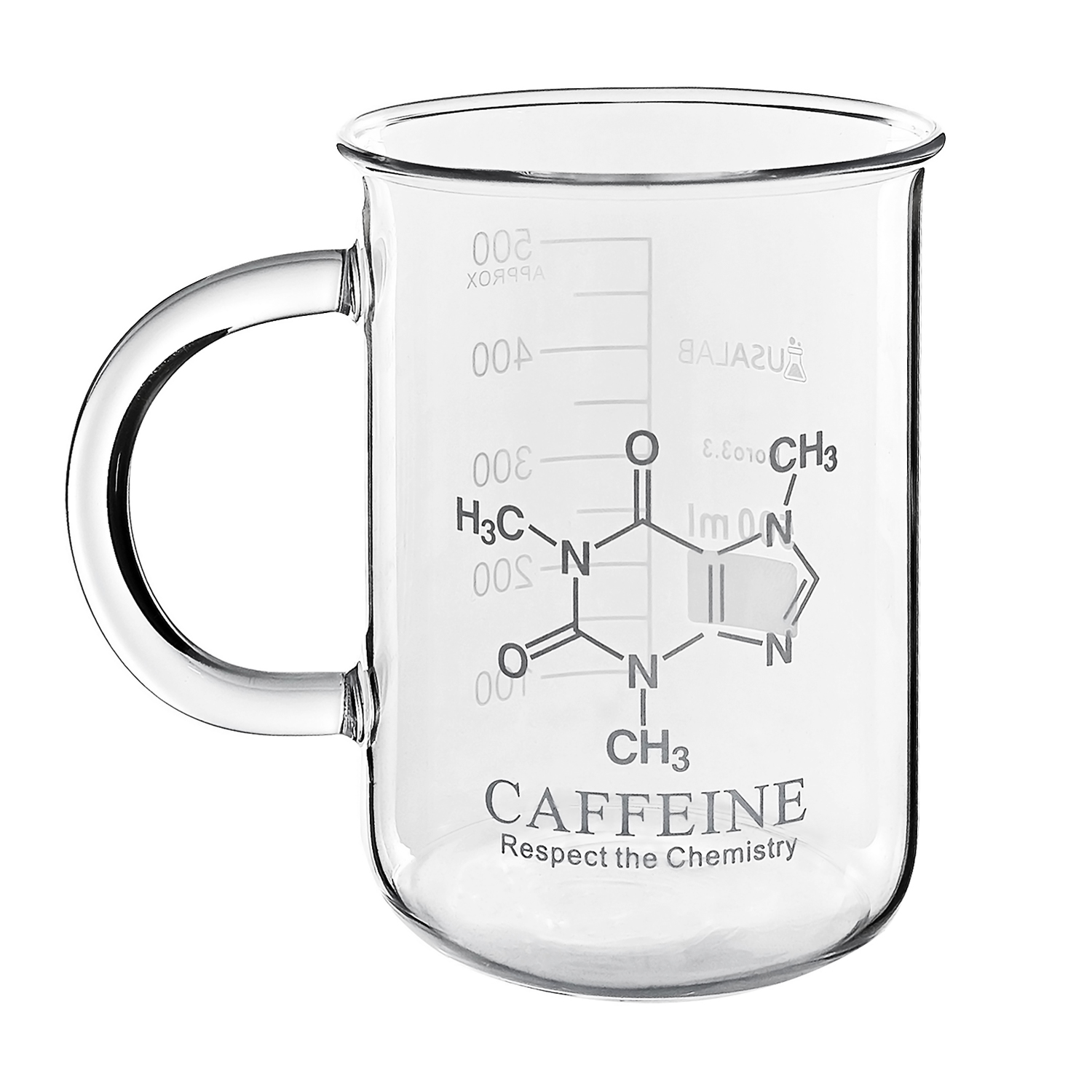 Is it safe to pour boiling water into a USA Lab 500ML Borosilicate mug?