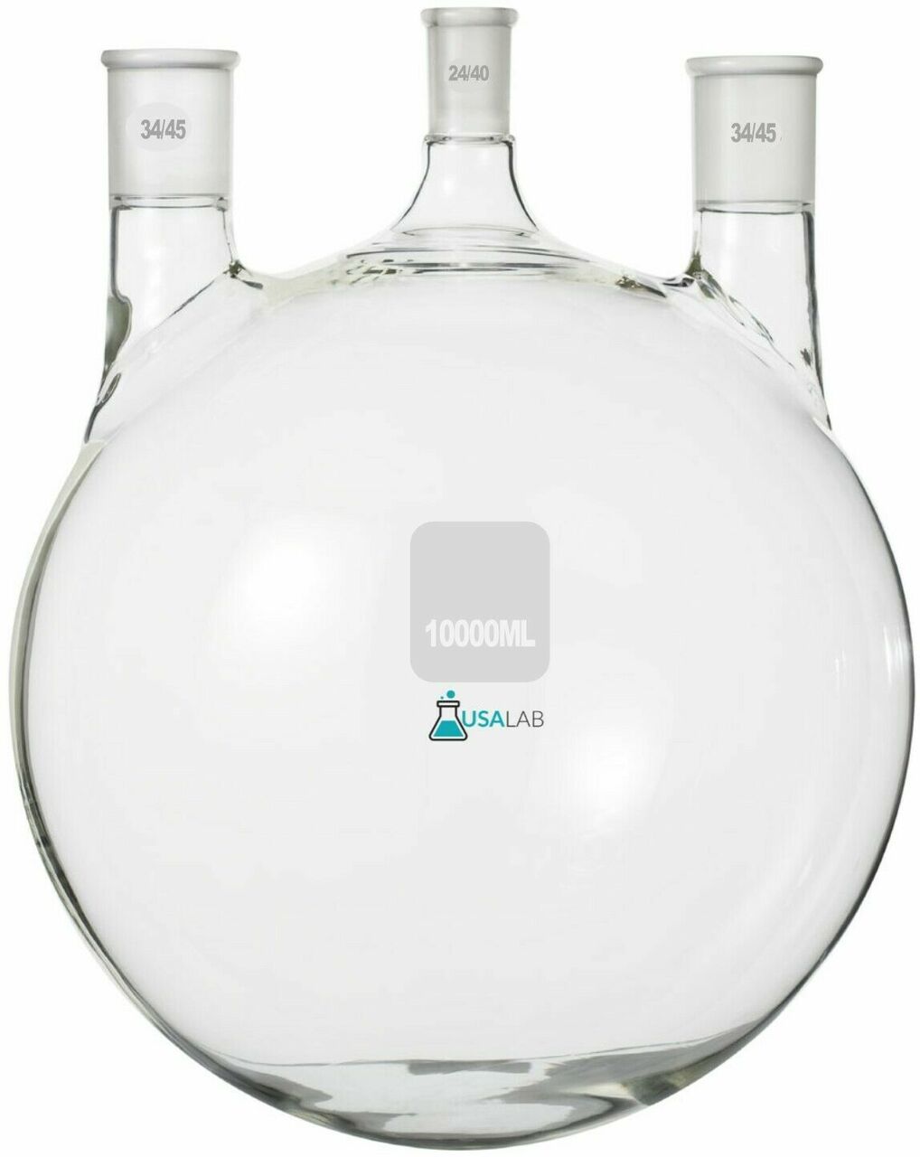 10L Round Bottom Boiling Flask - 3 neck 1 - 24/40 and 2 - 34/45 Questions & Answers