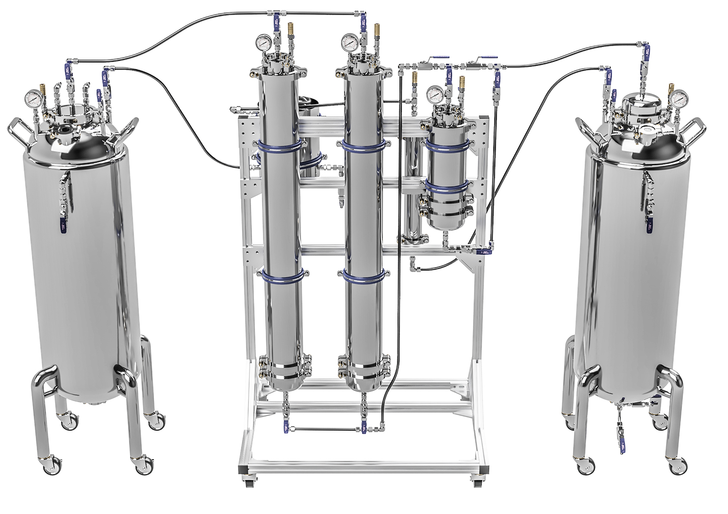 Can hexane be used as the solvent in the USA Lab Atlas Series 10lb Closed Loop Extractor?