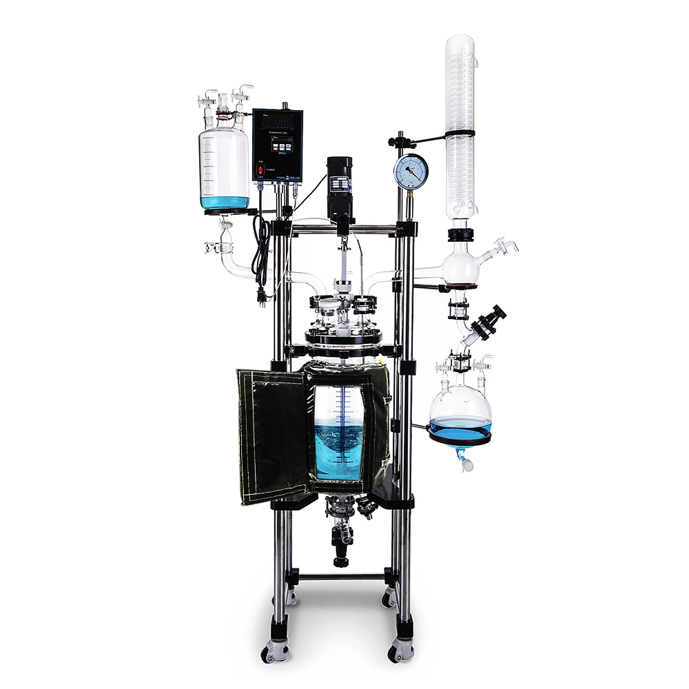 USA Lab 20L Single Jacketed Glass Reactor (Optional ETL, Explosion Proof & Pneumatic Mixers) Questions & Answers