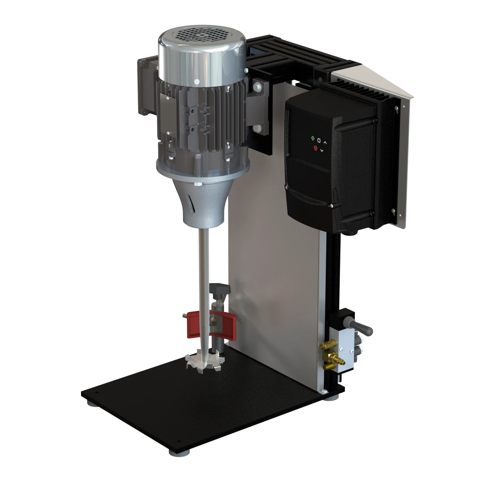 What type of speed controller does the disperser have?