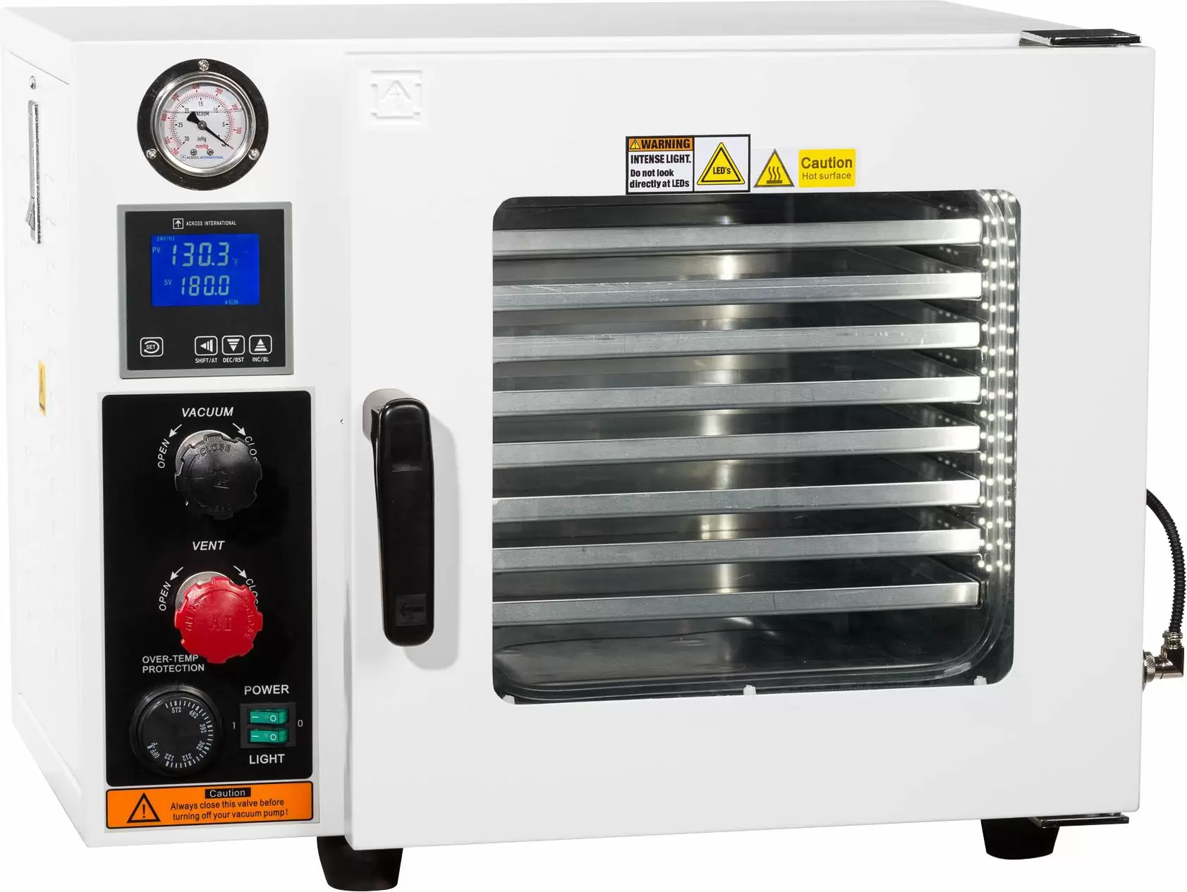 Ai UL/CSA Certified 0.9 CF Vacuum Oven 5 Sided Heat - 316L SST 250C Questions & Answers