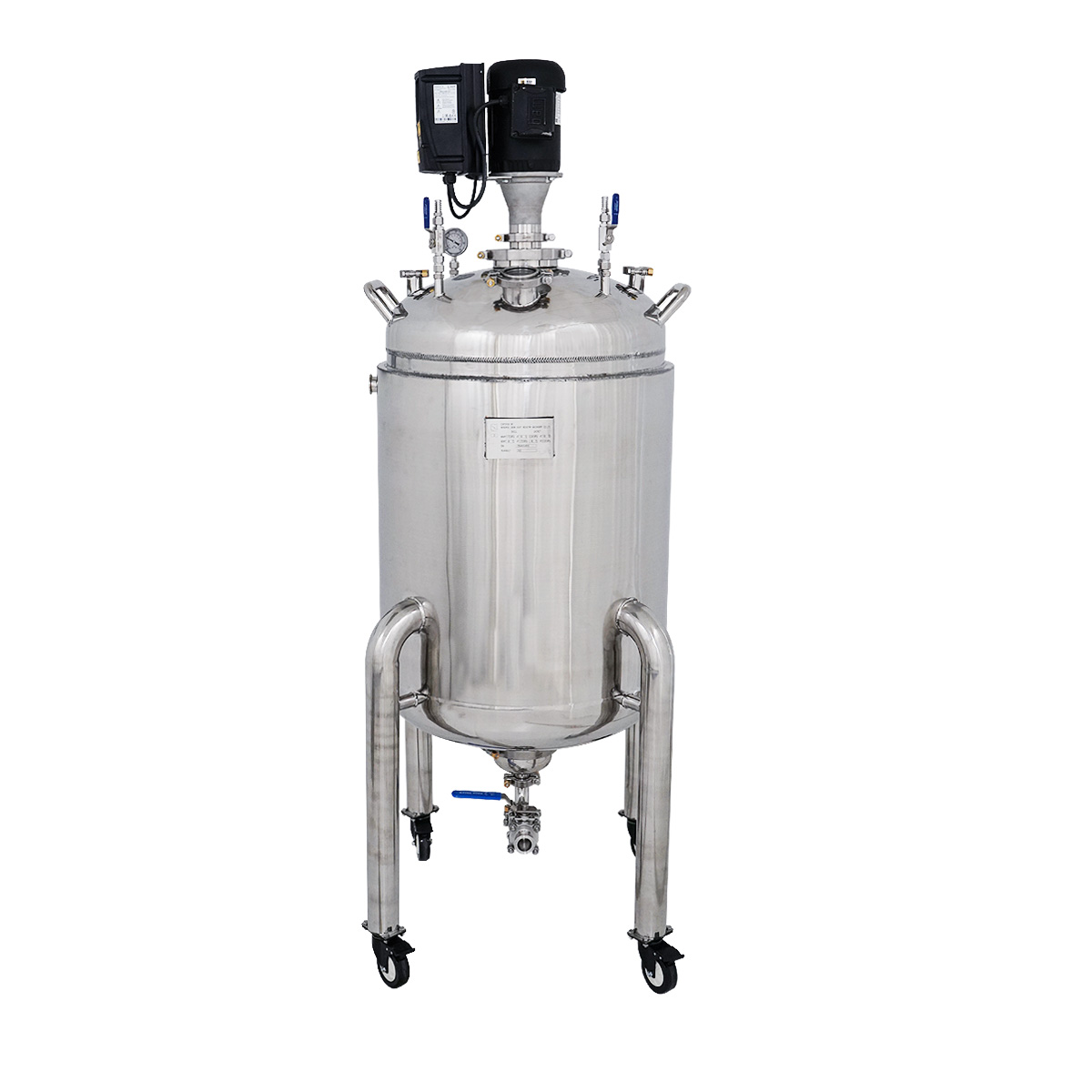 USA Lab 300L ASME Certified Mixing Solvent Tank w/ UL Motor Questions & Answers