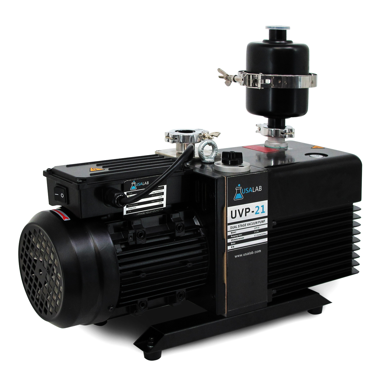 How fast is the corrosion-proof pump UVP-21 able to pump?