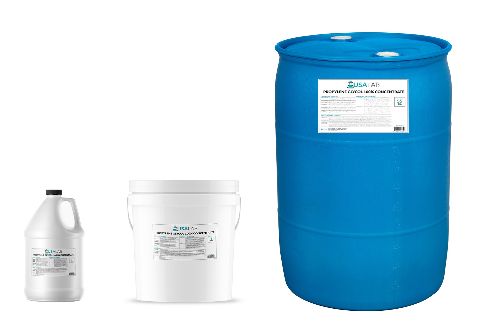 What is the viscosity of the Propylene Glycol?