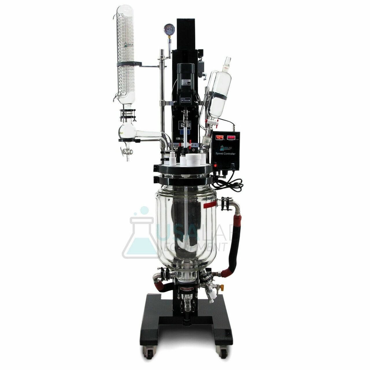 USA Lab 10L Electric Lift Double Jacketed Glass Reactor Questions & Answers