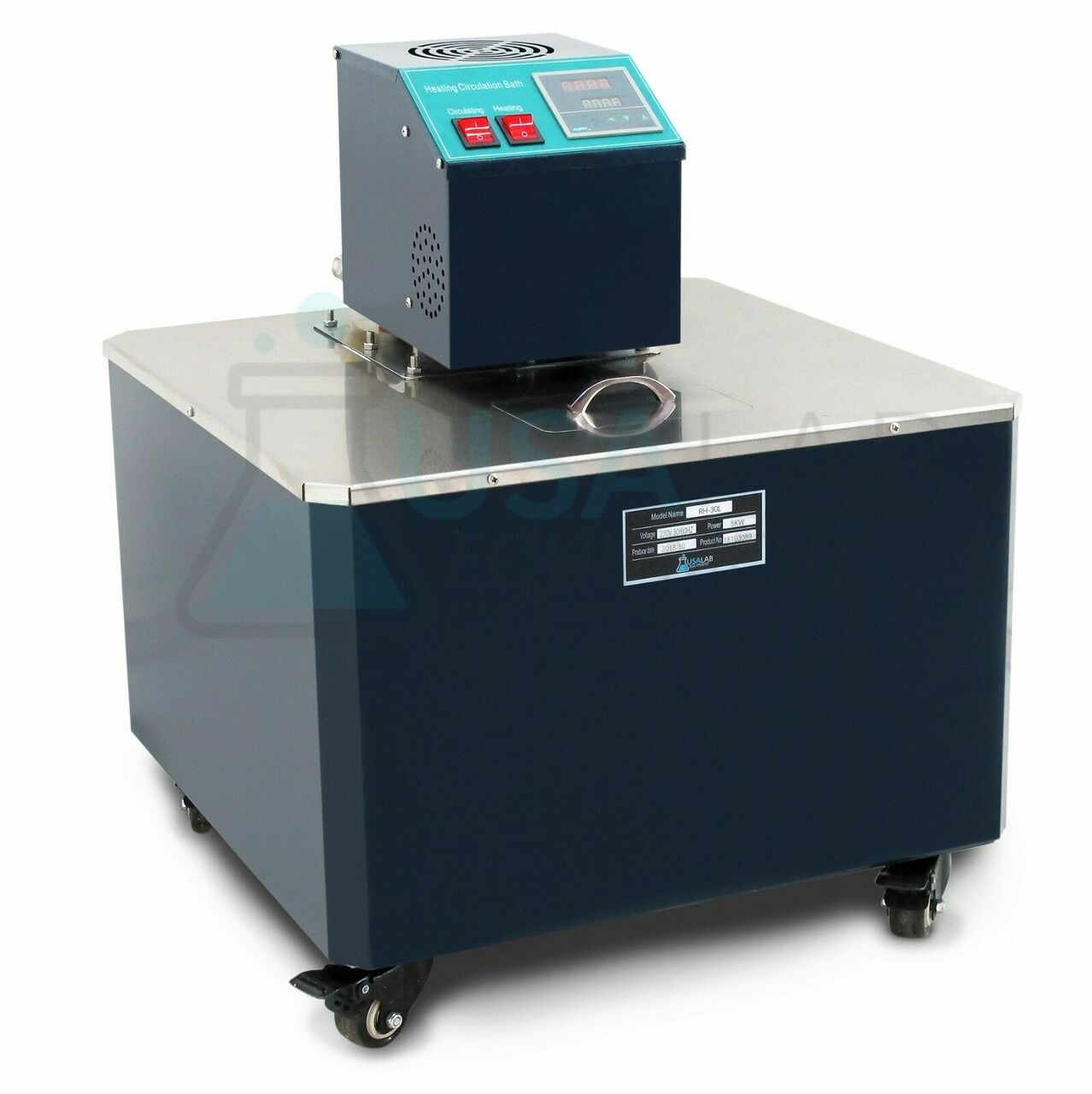 USA Lab 200°C 50L Recirculating Heater RH-50L 18.3L/Min Questions & Answers