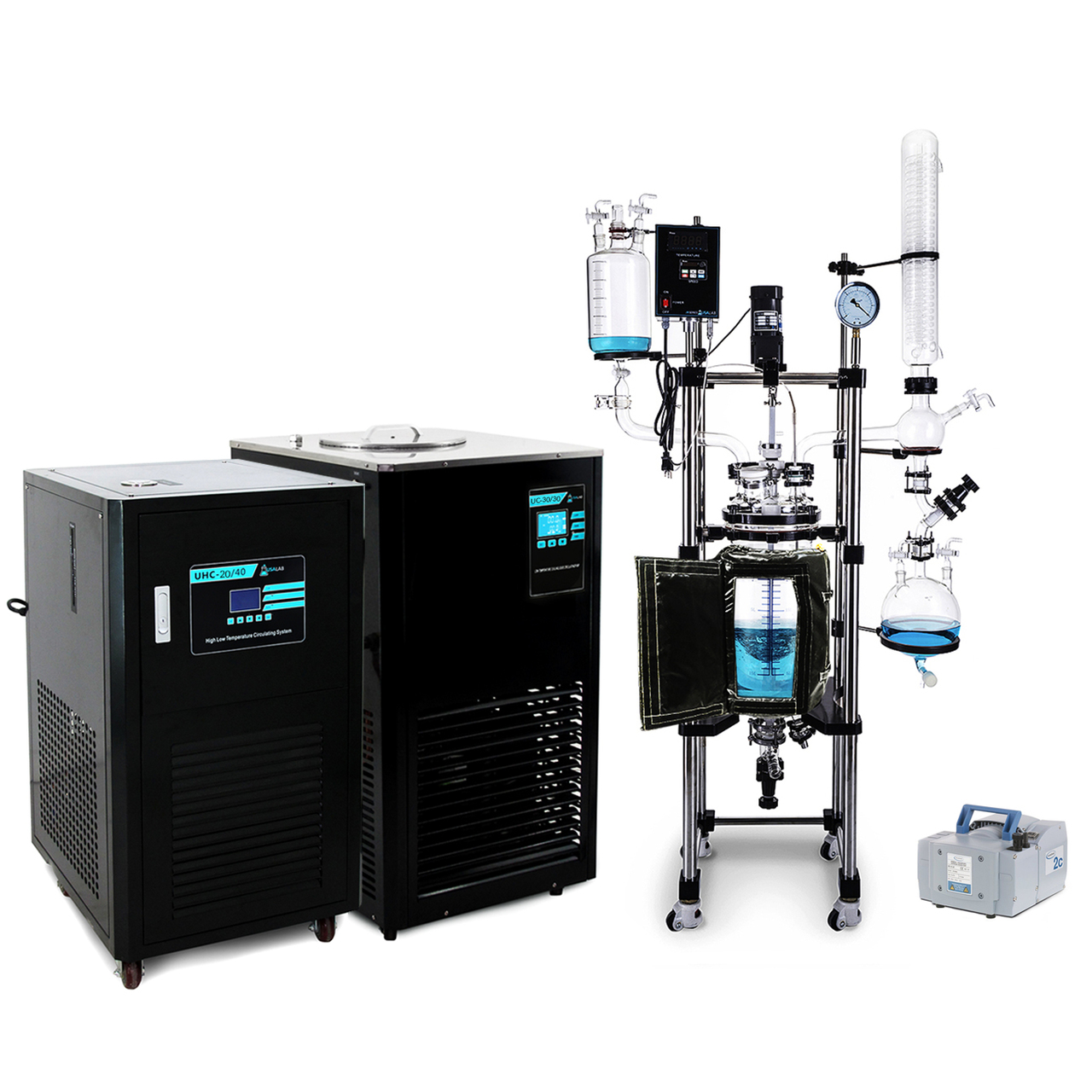 USA Lab 20L Single Jacketed Glass Reactor Turnkey System (ETL Certification to UL and CSA Standards for Reactor) Questions & Answers